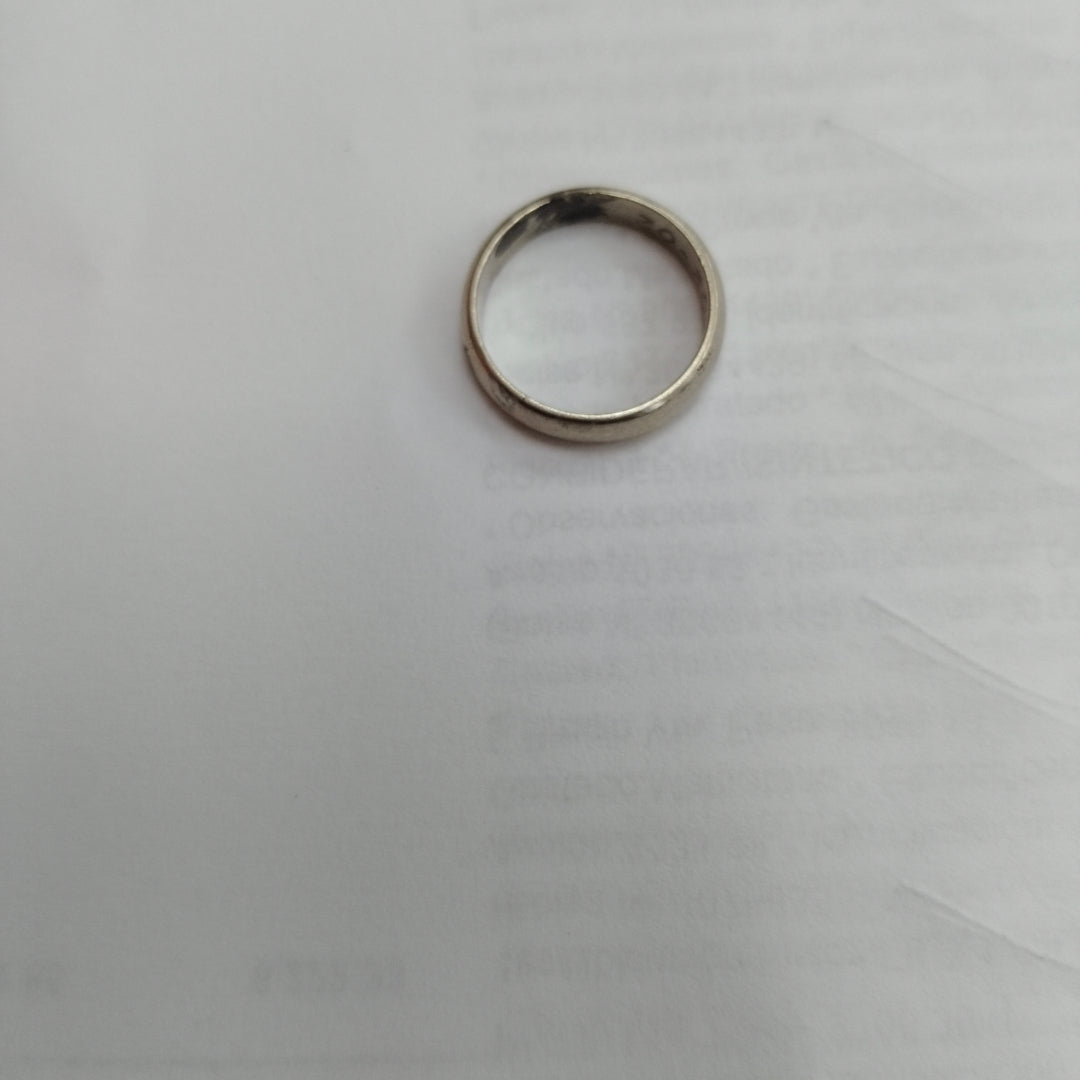 ARGOLLA ORO,ORO BLANCO 14 K 3,50 GRMS (SEMINUEVO)