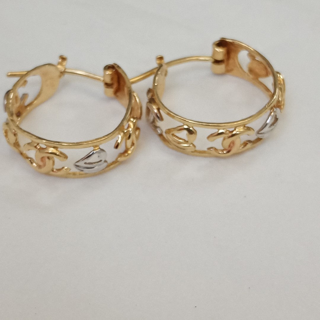 ARRACADAS PAR ORO 14 K 4.2 GRMS (SEMINUEVO)