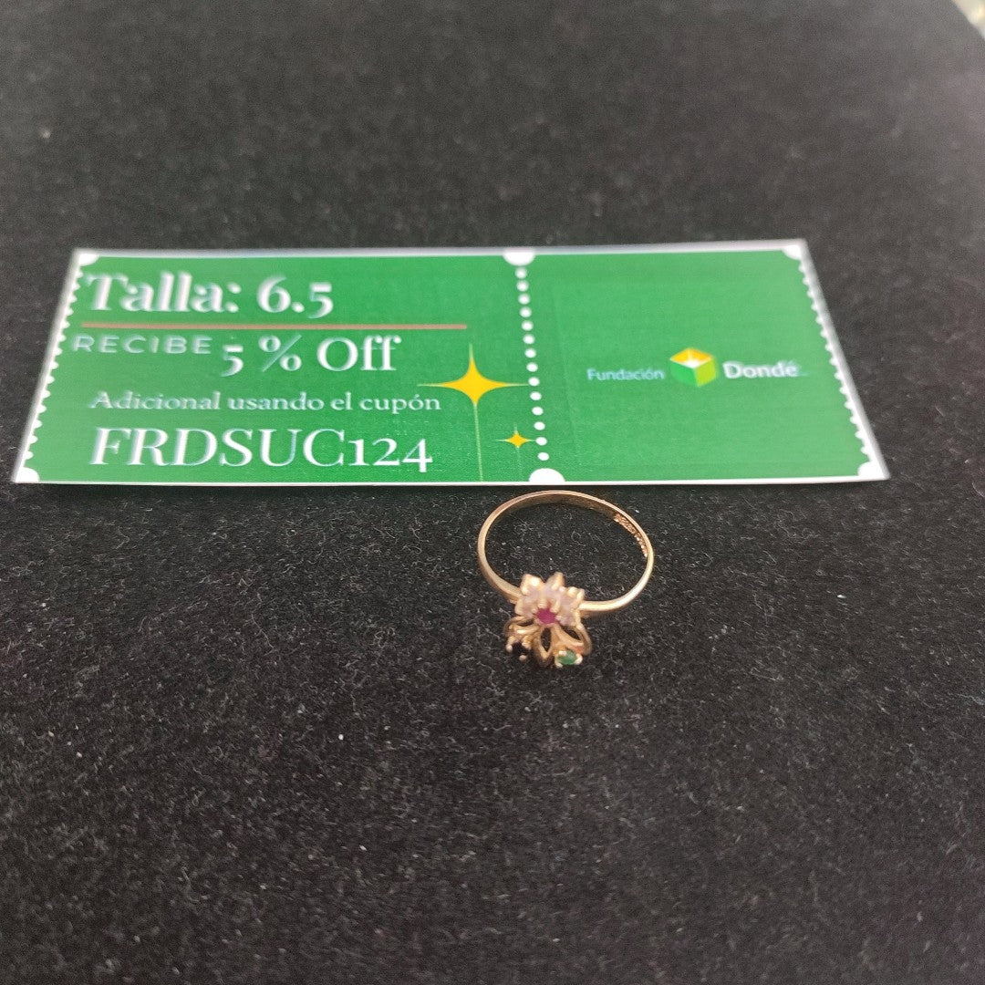 ANILLITO ORO 14 K 1.4 GRMS (SEMINUEVO)