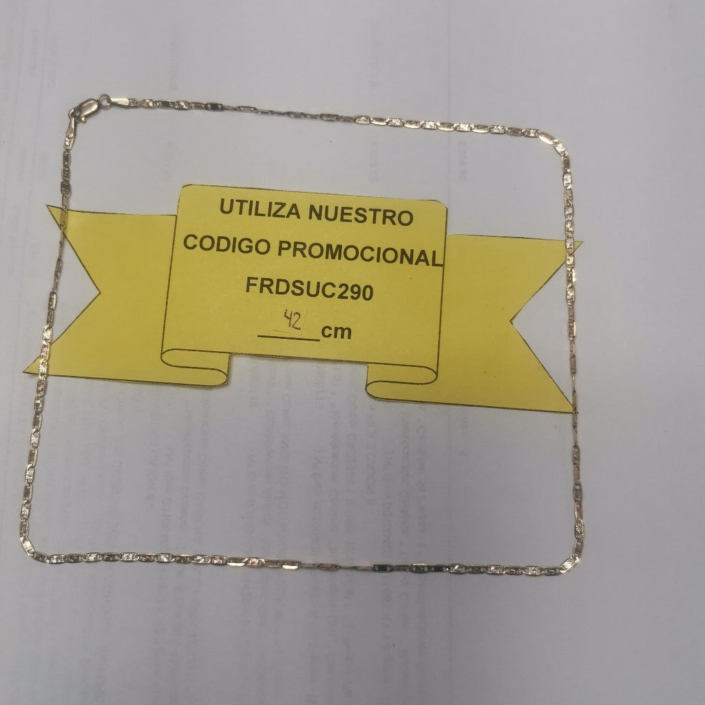 CADENA ORO 14 K 2.7 GRMS (SEMINUEVO)