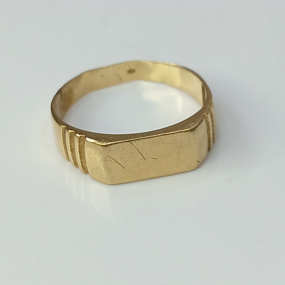 ANILLO ORO 14 K 3.3 GRMS (SEMINUEVO)
