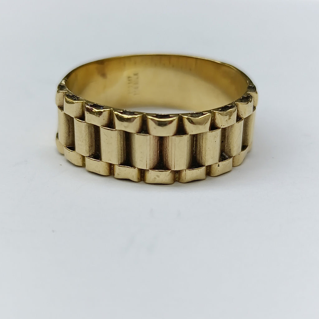 ANILLO ORO 14 K 4.9 GRMS (SEMINUEVO)