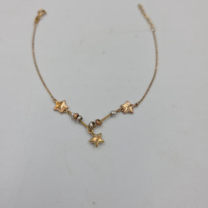PULSERA ORO, ORO COMBINADO 14 K 1.8 GRMS (SEMINUEVO)