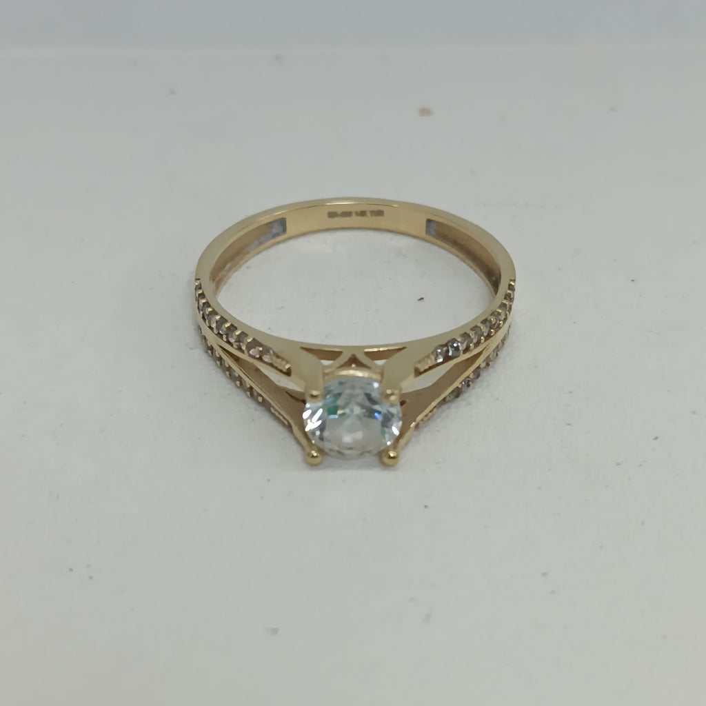 ANILLO ORO 14 K 2,10 GRMS (SEMINUEVO)