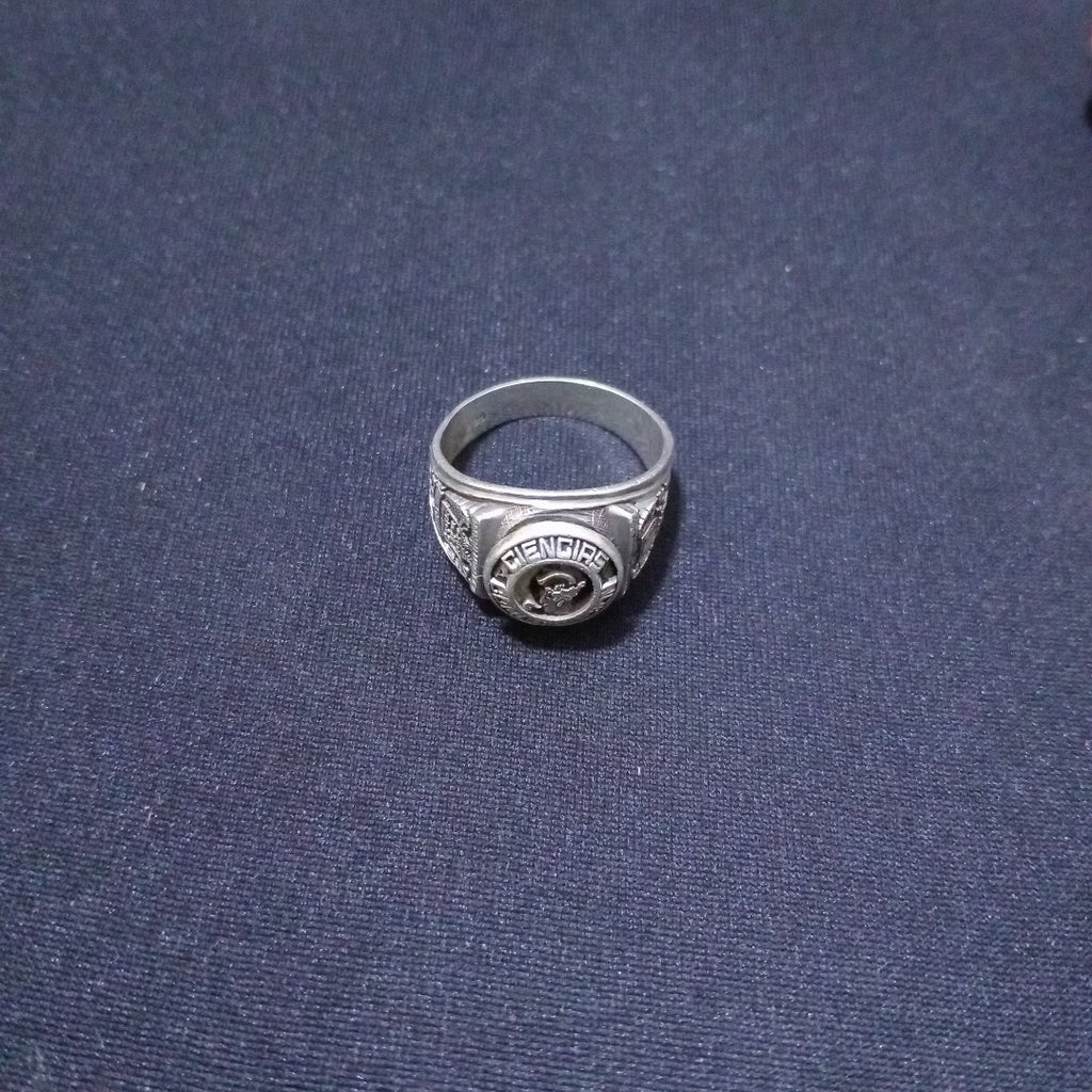 ANILLO DE GRADUACIÓN PLATA 9,00 GRMS (SEMINUEVO)