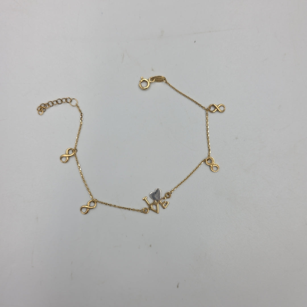 PULSERA ORO 14 K 1.9 GRMS (SEMINUEVO)