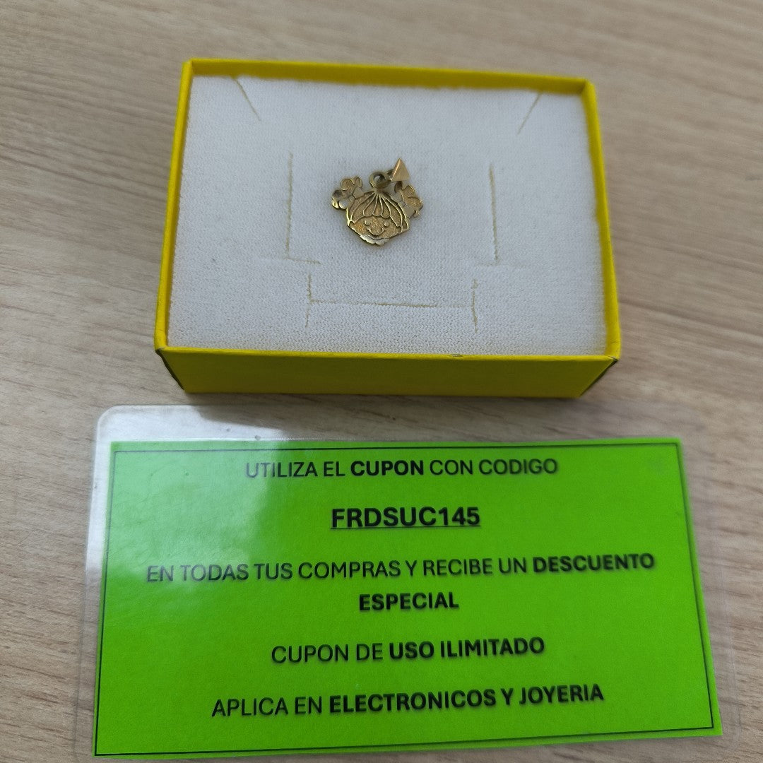 DIJE ORO 14 K 1.3 GRMS (SEMINUEVO)