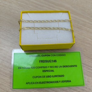 CADENA ORO 14 K 6,70 GRMS (SEMINUEVO)