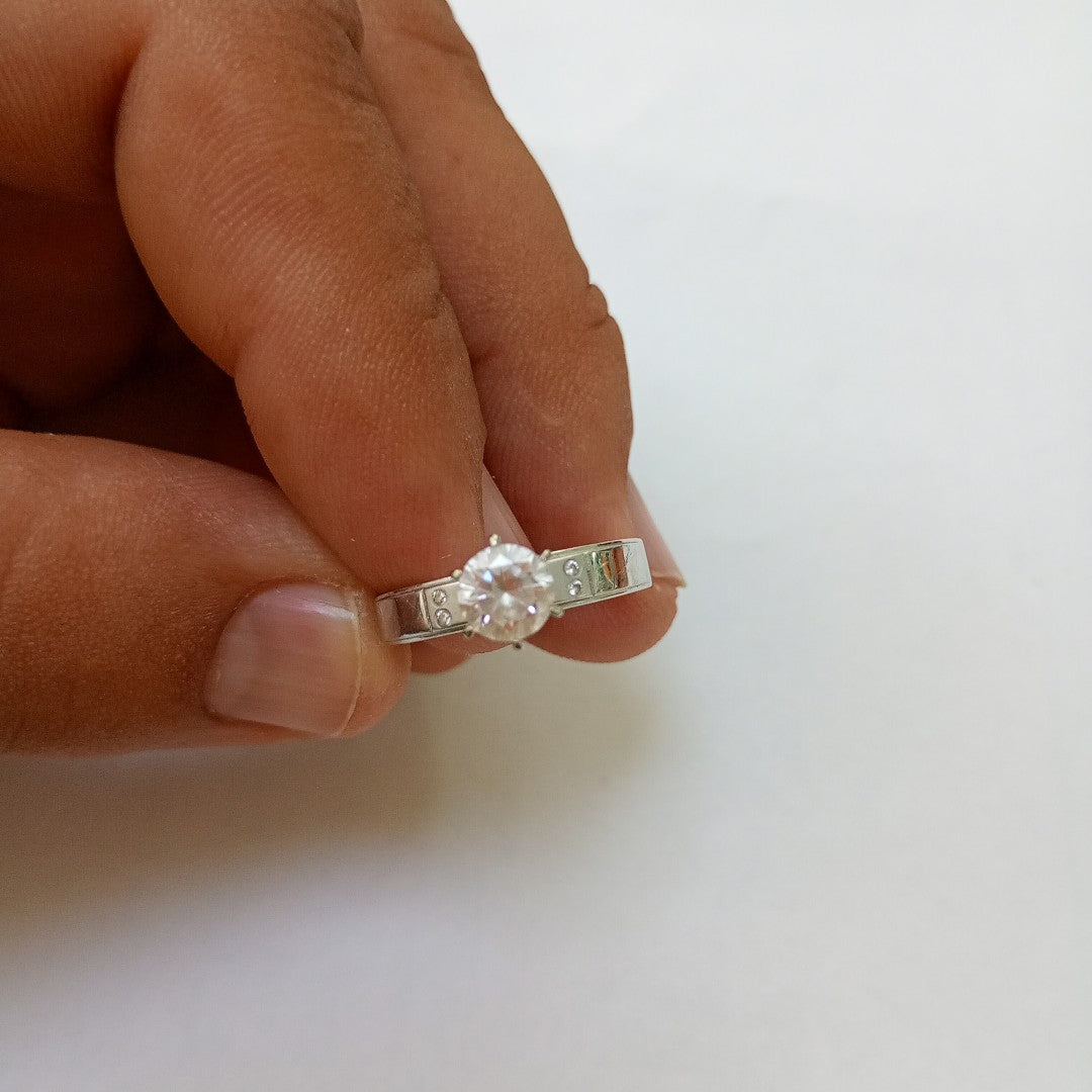 ANILLITO ORO BLANCO 10 K 1,90 GRMS (SEMINUEVO)