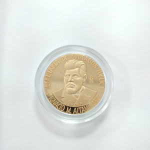 MEDALLA CONMEMORATIVA ORO 21 K 42,00 GRMS (SEMINUEVO)