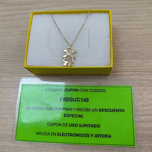 GARGANTILLA ORO 14 K 2,40 GRMS (SEMINUEVO)