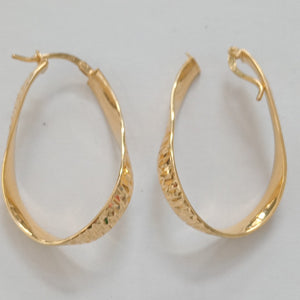 ARRACADAS PAR ORO 10 K 2.6 GRMS (SEMINUEVO)