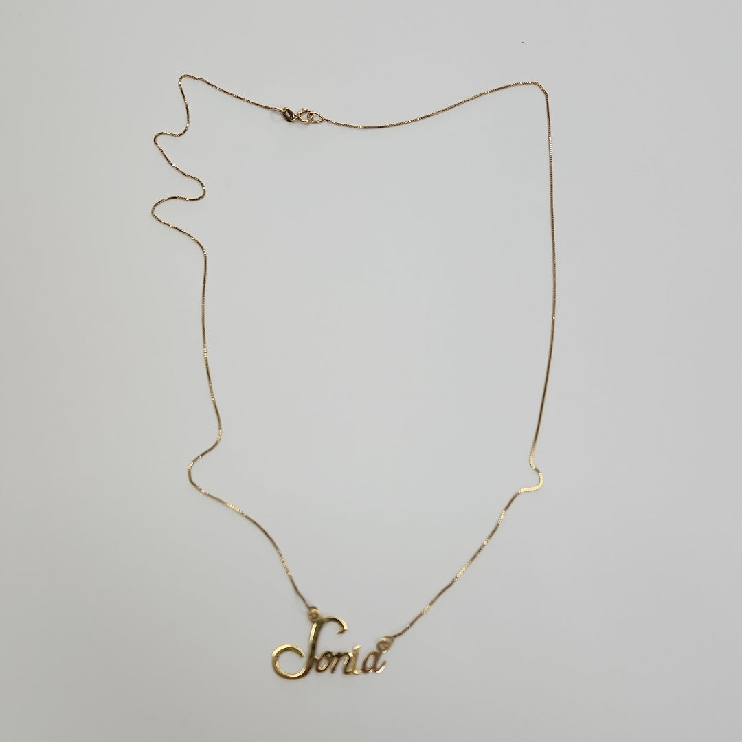 GARGANTILLA ORO 14 K 1.5 GRMS (SEMINUEVO)