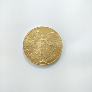 Moneda Centenario Cincuenta Pesos Oro Mexicano 21.6K