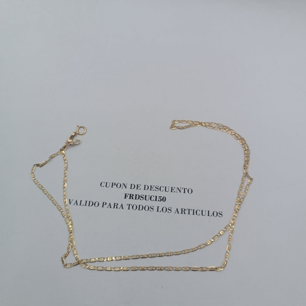 CADENA ORO 10 K 2.4 GRMS (SEMINUEVO)