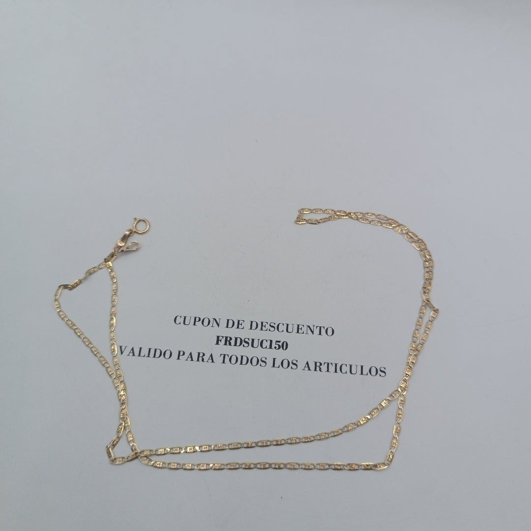 CADENA ORO 10 K 2.4 GRMS (SEMINUEVO)