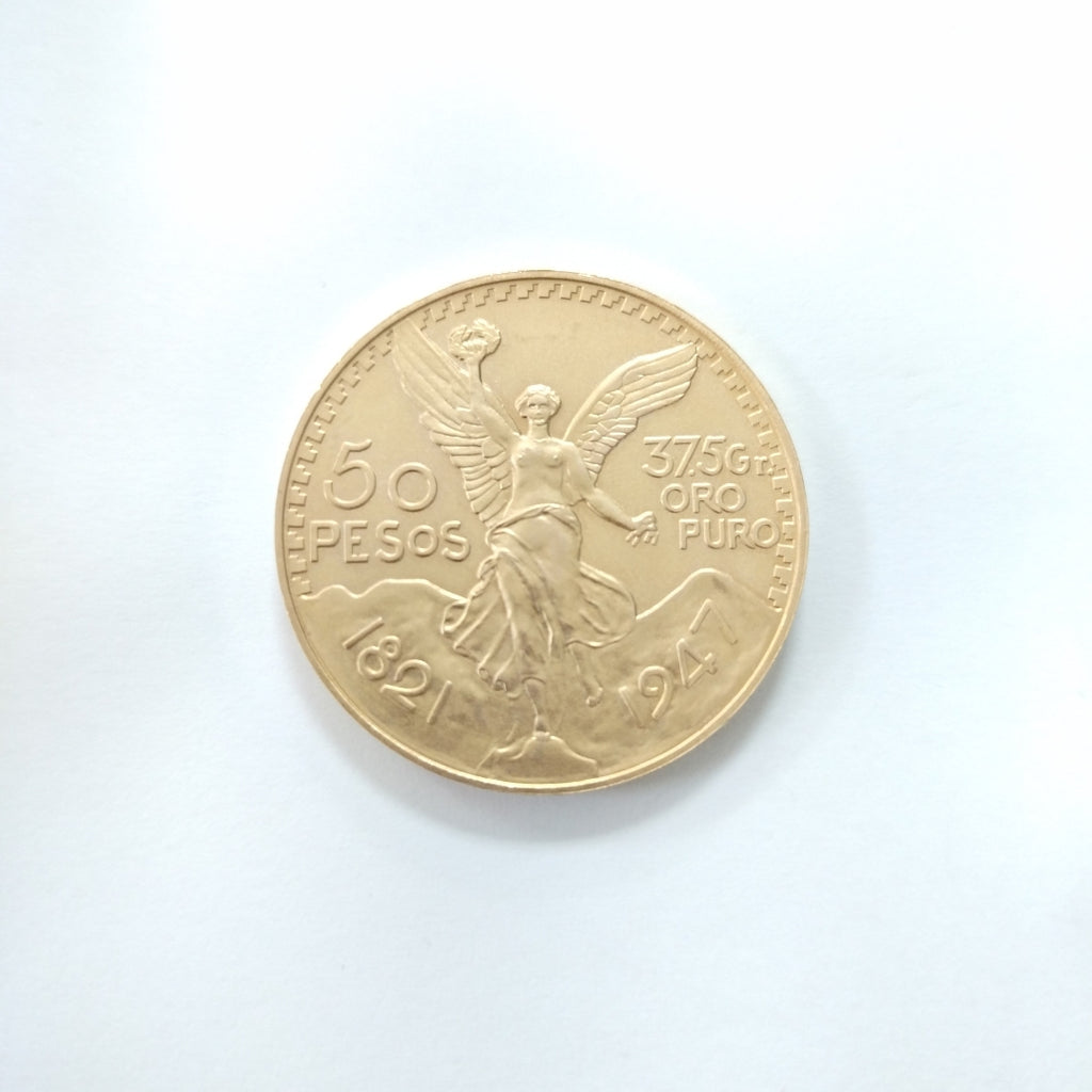 K1 41.6 GRMS 21 K IDENTIFICACIÓN MONEDA NOMINATIVA MONEDAS PESOS 50 PESOS (SEMINUEVO)