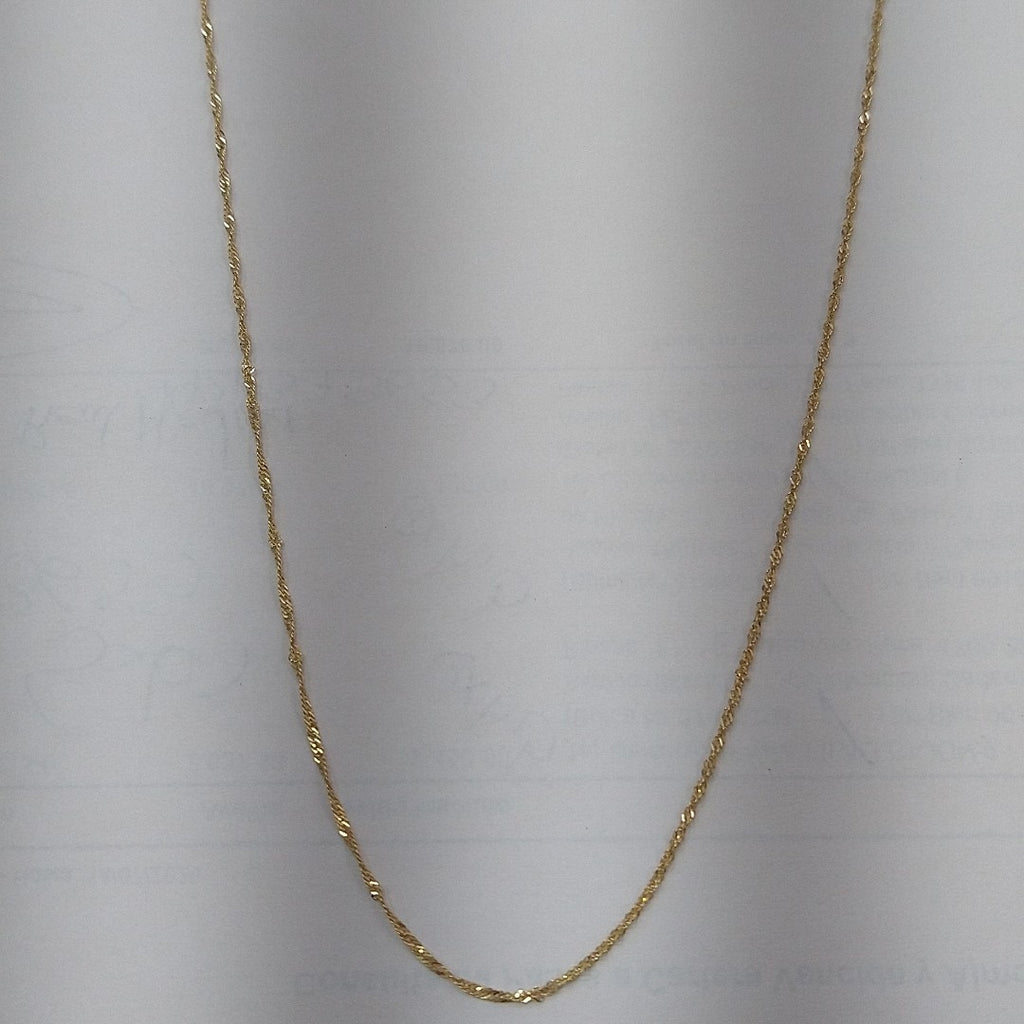 CADENA ORO 10 K 0.9 GRMS (SEMINUEVO)