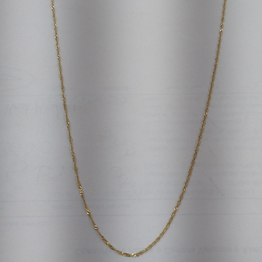 CADENA ORO 10 K 0.9 GRMS (SEMINUEVO)
