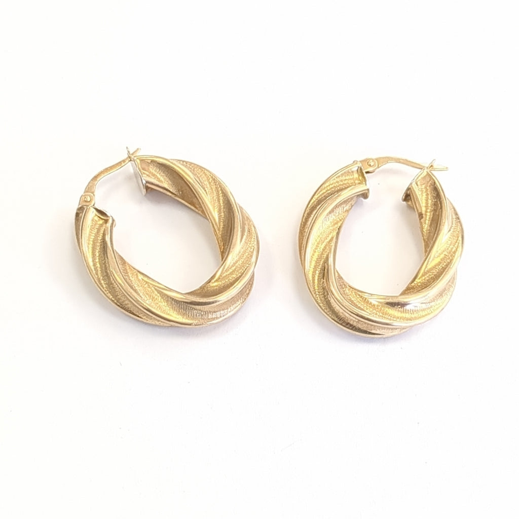 ARETES PAR ORO 14 K 5.6 GRMS (SEMINUEVO)