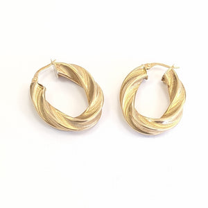 ARETES PAR ORO 14 K 5.6 GRMS (SEMINUEVO)