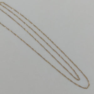 CADENA ORO 14 K 0.9 GRMS (SEMINUEVO)