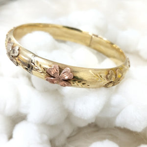 PULSERA RIGIDA ORO 14 K 20.2 GRMS (SEMINUEVO)