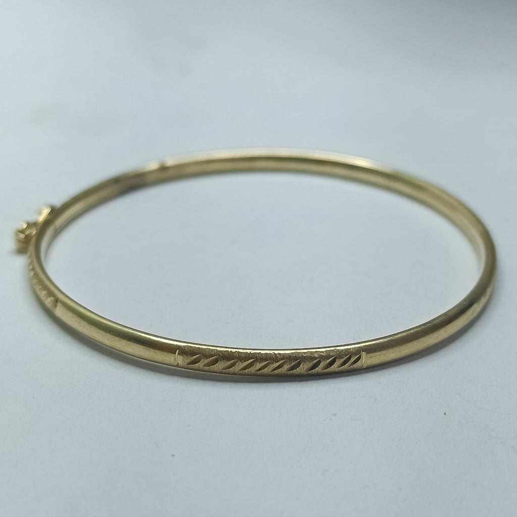 PULSERA RIGIDA ORO 8 K 2.6 GRMS (SEMINUEVO)