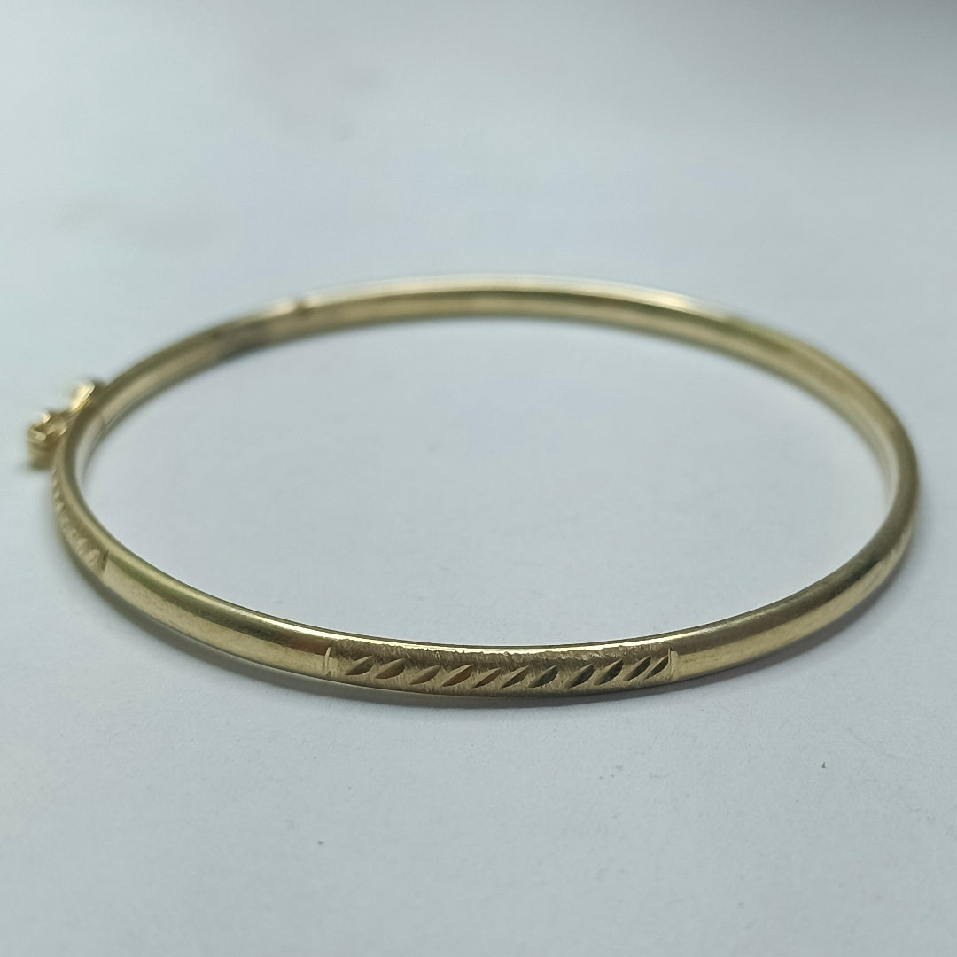 PULSERA RIGIDA ORO 8 K 2.6 GRMS (SEMINUEVO)