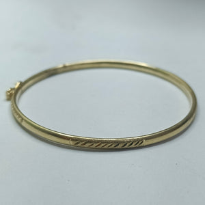 PULSERA RIGIDA ORO 8 K 2.6 GRMS (SEMINUEVO)