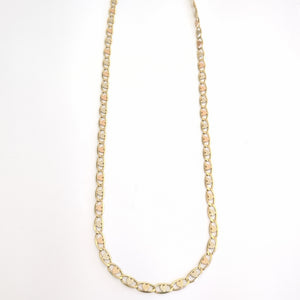CADENA ORO COMBINADO 14 K 17,80 GRMS (SEMINUEVO)