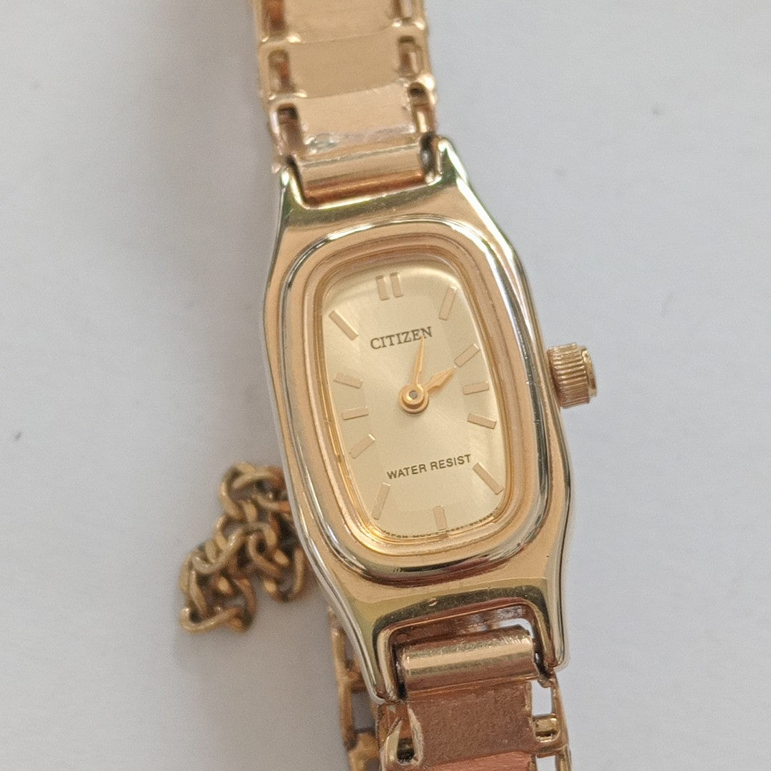 RELOJ CAJA ACERO PULSO ORO ORO, CHAPA 10 K 17.6 GRMS (SEMINUEVO)