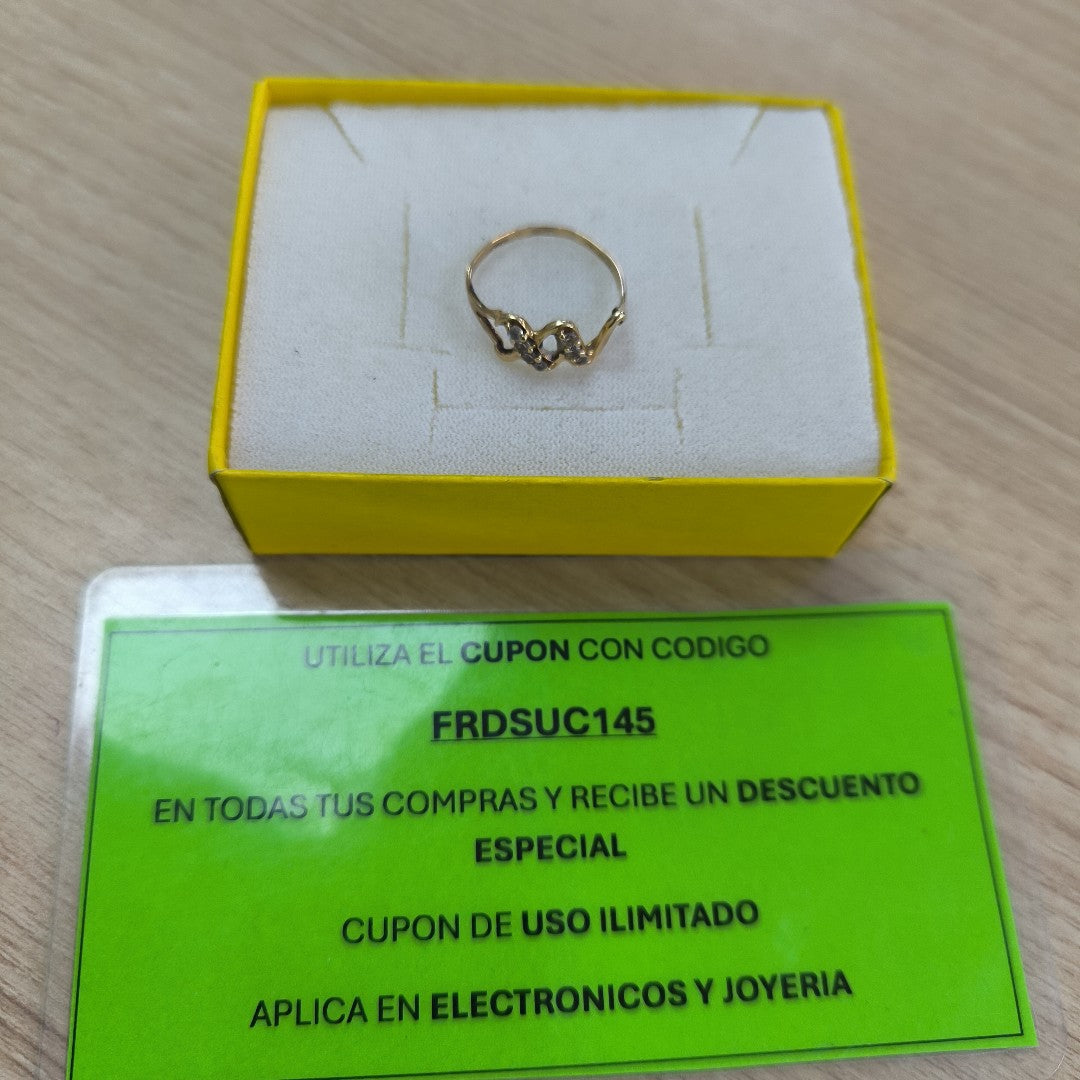 ANILLITO ORO 14 K 1.7 GRMS (SEMINUEVO)