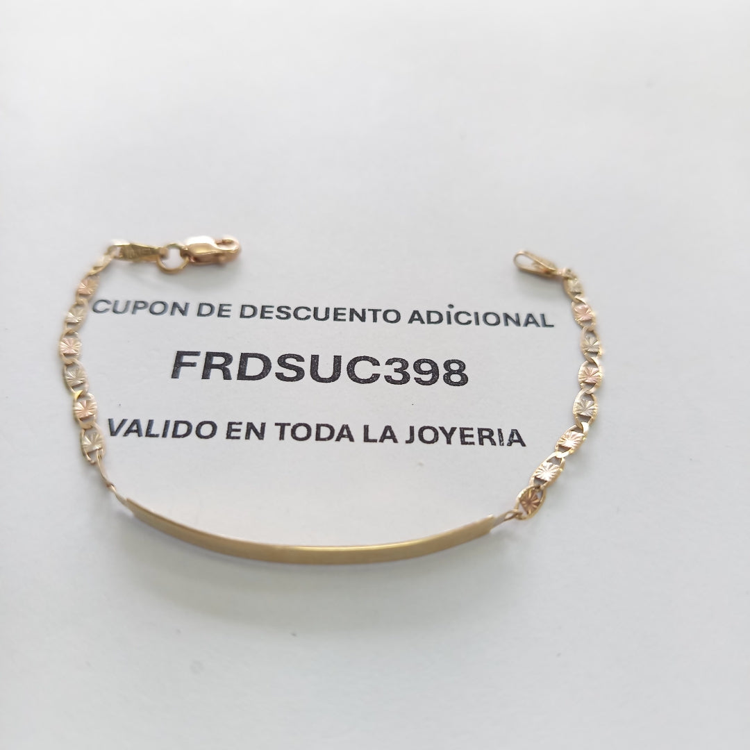 ESCLAVA ORO 10 K 2.2 GRMS (SEMINUEVO)