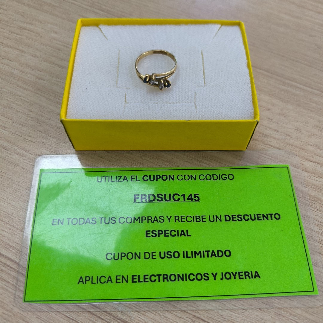 ANILLITO ORO 14 K 1.9 GRMS (SEMINUEVO)
