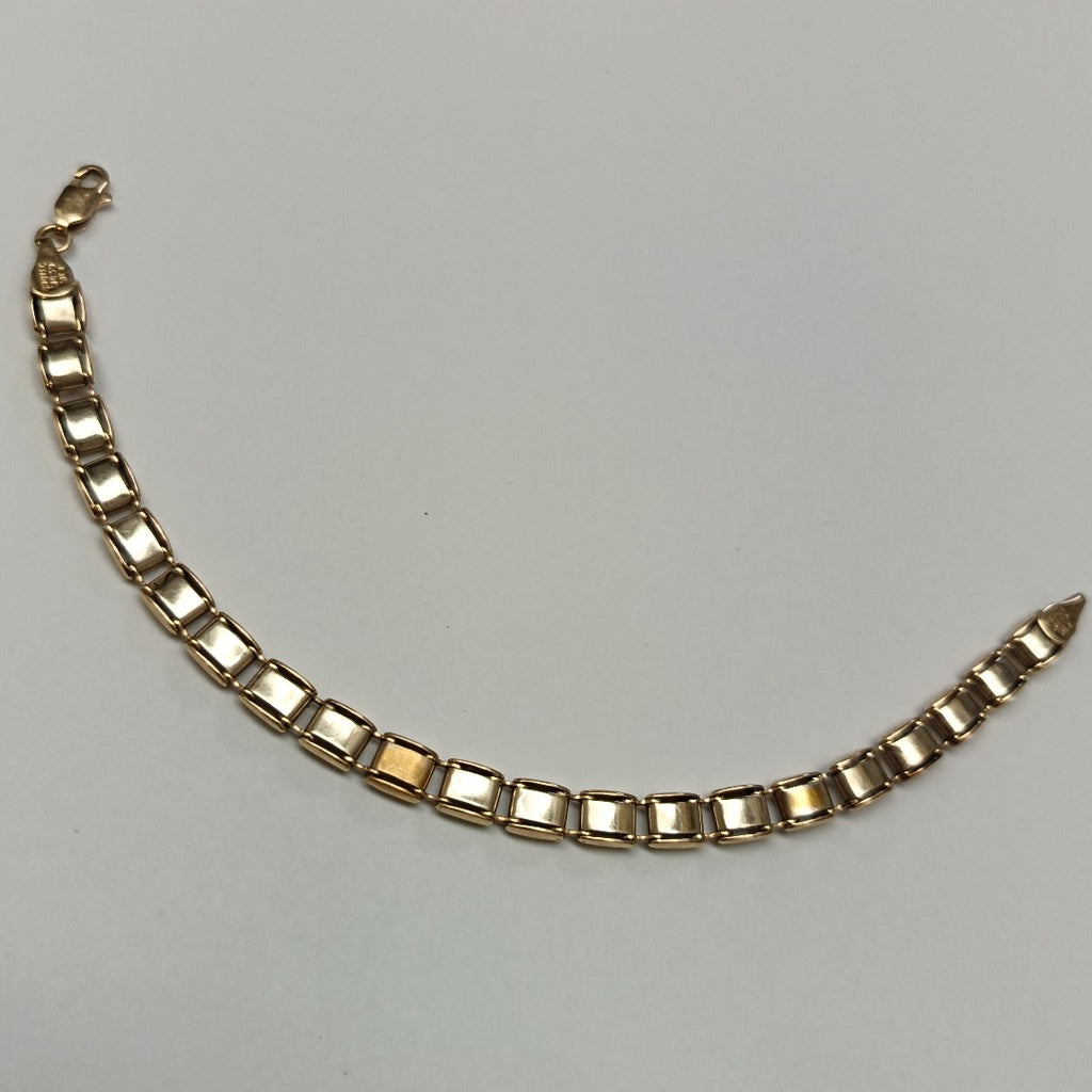 PULSERA ORO, ORO BLANCO 14 K 9 GRMS (SEMINUEVO)