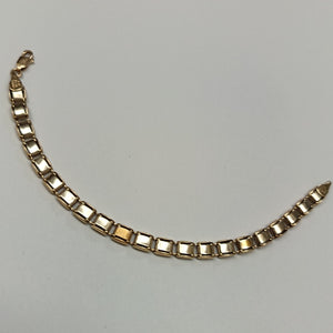 PULSERA ORO, ORO BLANCO 14 K 9 GRMS (SEMINUEVO)