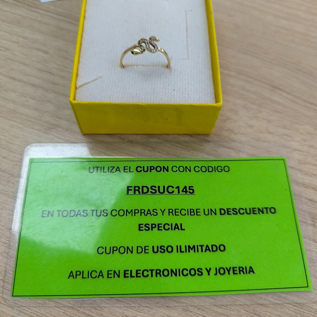 ANILLITO ORO 14 K 1.3 GRMS (SEMINUEVO)