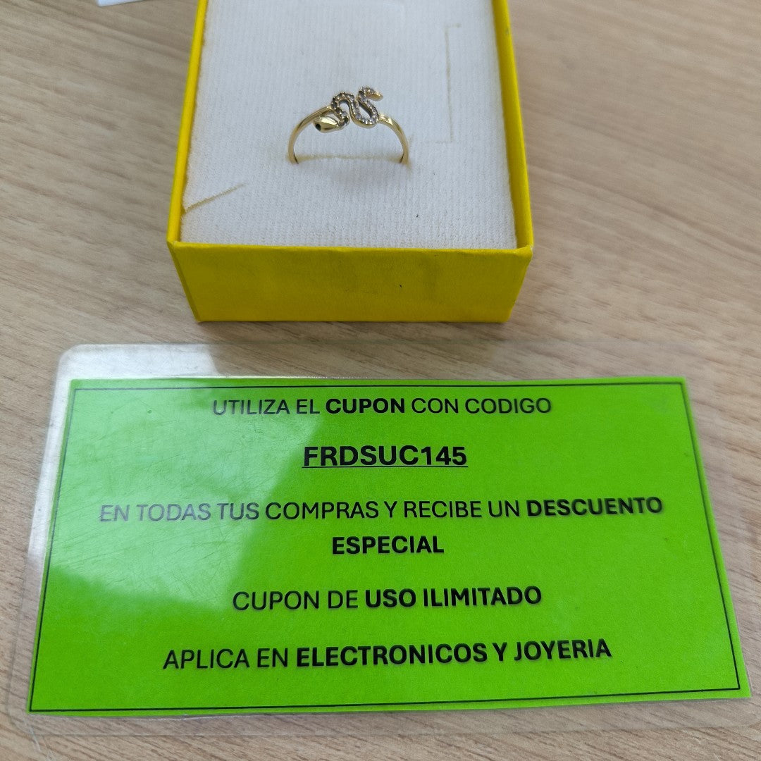 ANILLITO ORO 14 K 1.3 GRMS (SEMINUEVO)