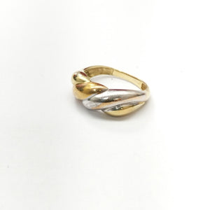 ANILLITO ORO, ORO COMBINADO 14 K 2.9 GRMS (SEMINUEVO)