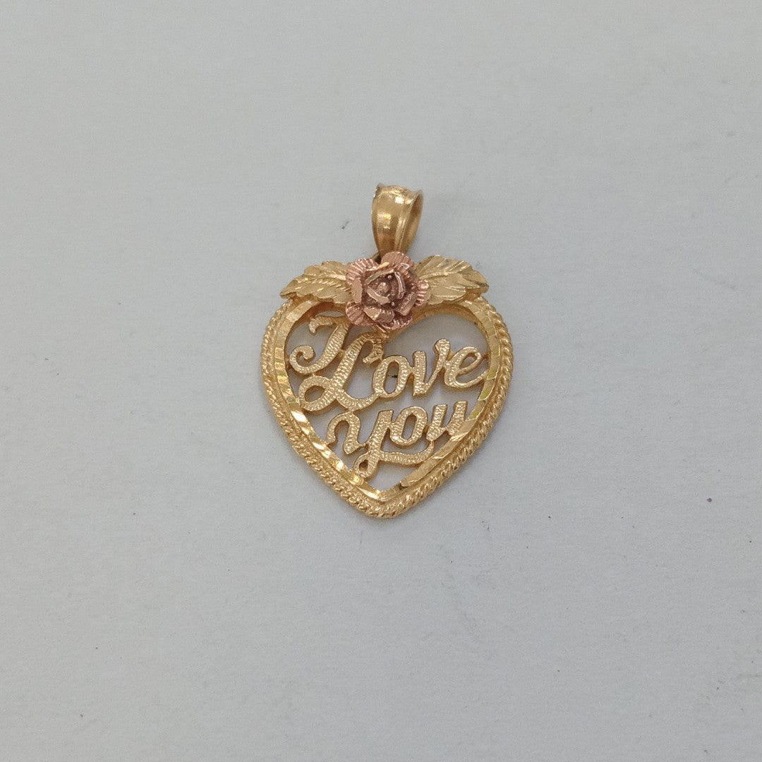 DIJE ORO COMBINADO 14 K 1.8 GRMS (SEMINUEVO)