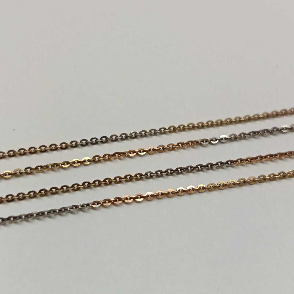 CADENA ORO COMBINADO 10 K 1.6 GRMS (SEMINUEVO)