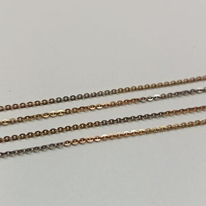 CADENA ORO COMBINADO 10 K 1.6 GRMS (SEMINUEVO)