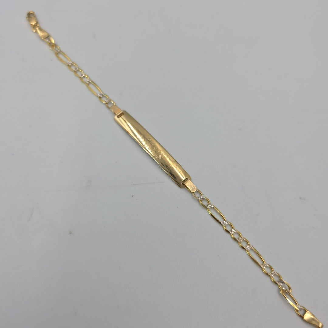 ESCLAVA ORO, RODIADO 14 K 3.5 GRMS (SEMINUEVO)