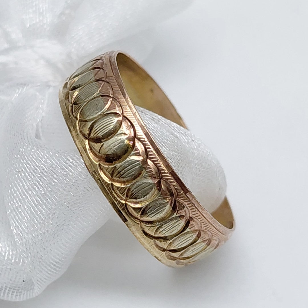 ARGOLLA ORO, ORO COMBINADO 10 K 2 GRMS (SEMINUEVO)