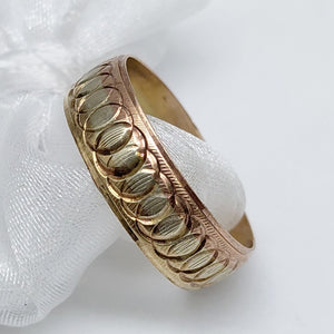 ARGOLLA ORO, ORO COMBINADO 10 K 2 GRMS (SEMINUEVO)