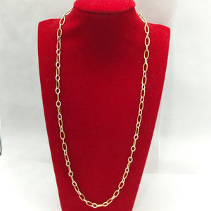 CADENA ORO,ORO BLANCO 14 K 15,10 GRMS (SEMINUEVO)