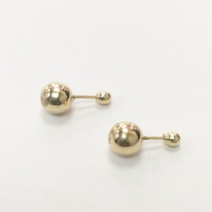 BROQUELES PAR ORO 14 K 1.7 GRMS (SEMINUEVO)