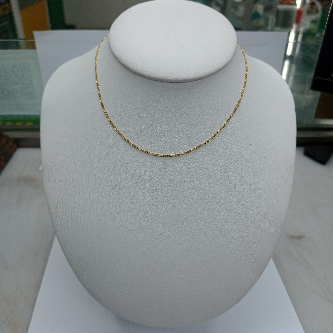 CADENA ORO 14 K 1,90 GRMS (SEMINUEVO)