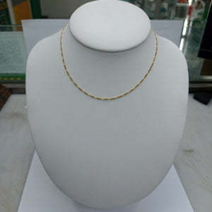 CADENA ORO 14 K 1,90 GRMS (SEMINUEVO)